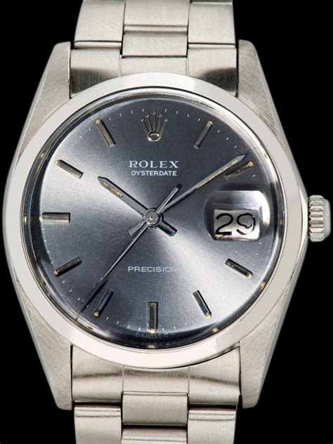 rolex 6694 grey dial|vintage rolex oysterdate.